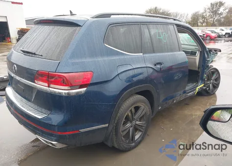 2021 Volkswagen Atlas 3.6L V6 Se W/Technology R-Line from USA, damaged, VIN 1V2PR2CA2MC532213